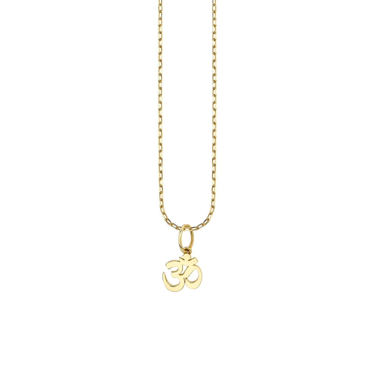 Pure Gold Tiny Om Charm